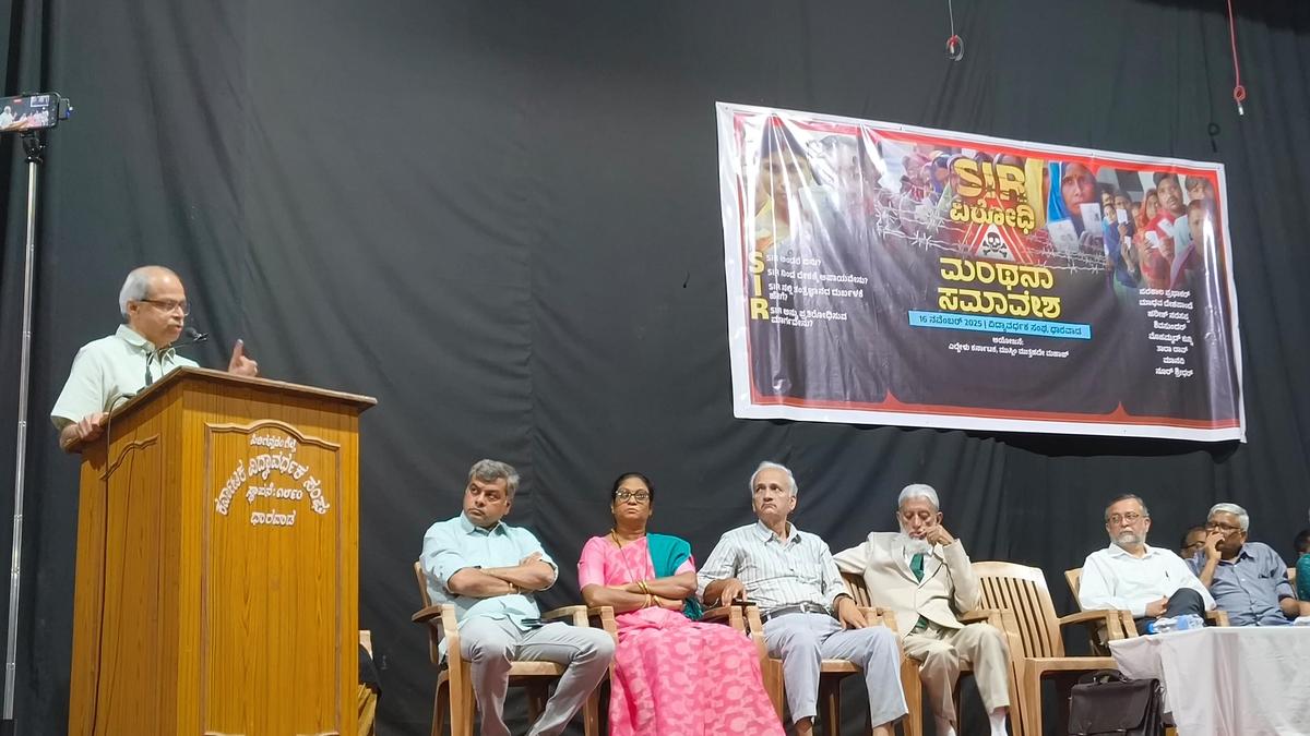SIR is political genocide, claims economist Parakala Prabhakar