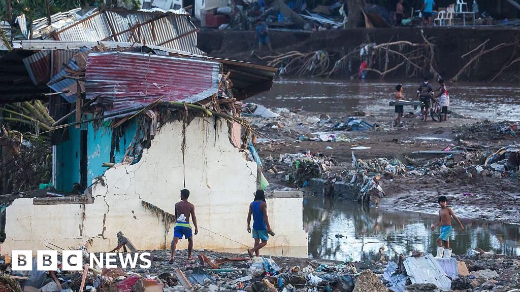 Typhoon Kalmaegi: At least 114 dead as Philippines reels from deadly floods