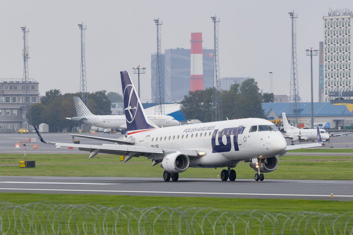 Plane slides off runway at European airport prompting closure