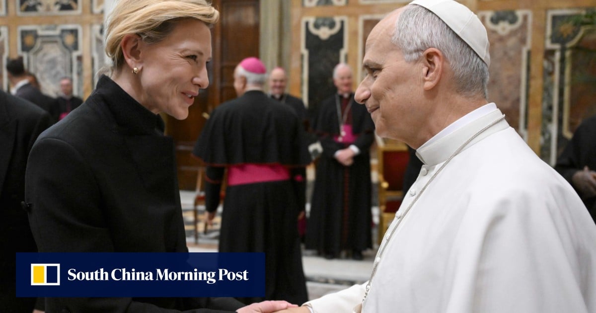 Pope hosts Hollywood stars at Vatican, laments decline in cinema-going