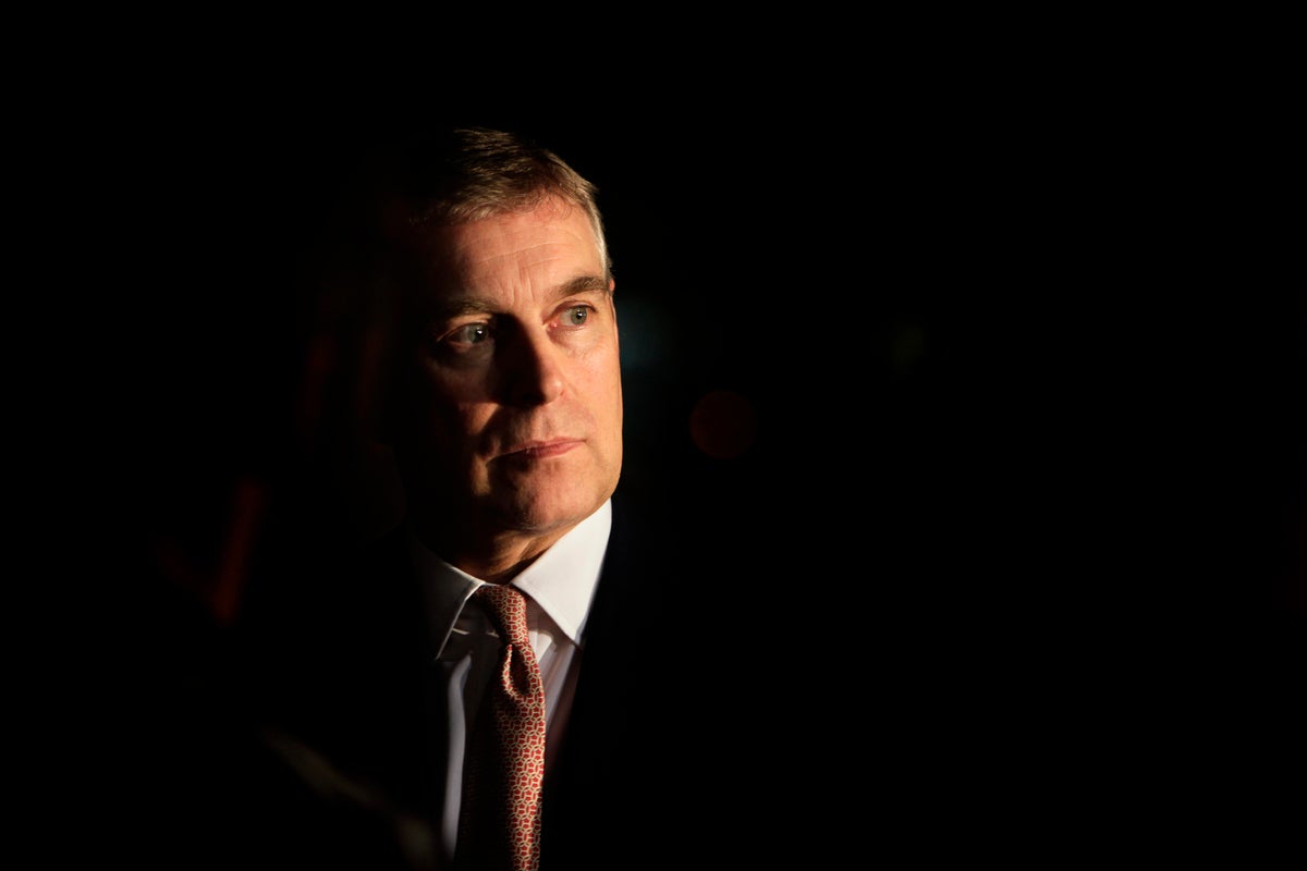 Photos of Prince Andrew's royal life before his fall from grace