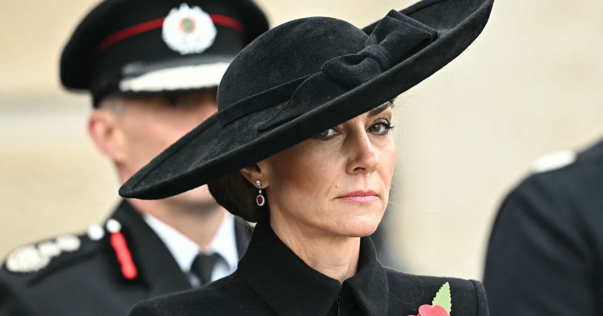 Princess Kate takes lead role at Service of Remembrance today for first time