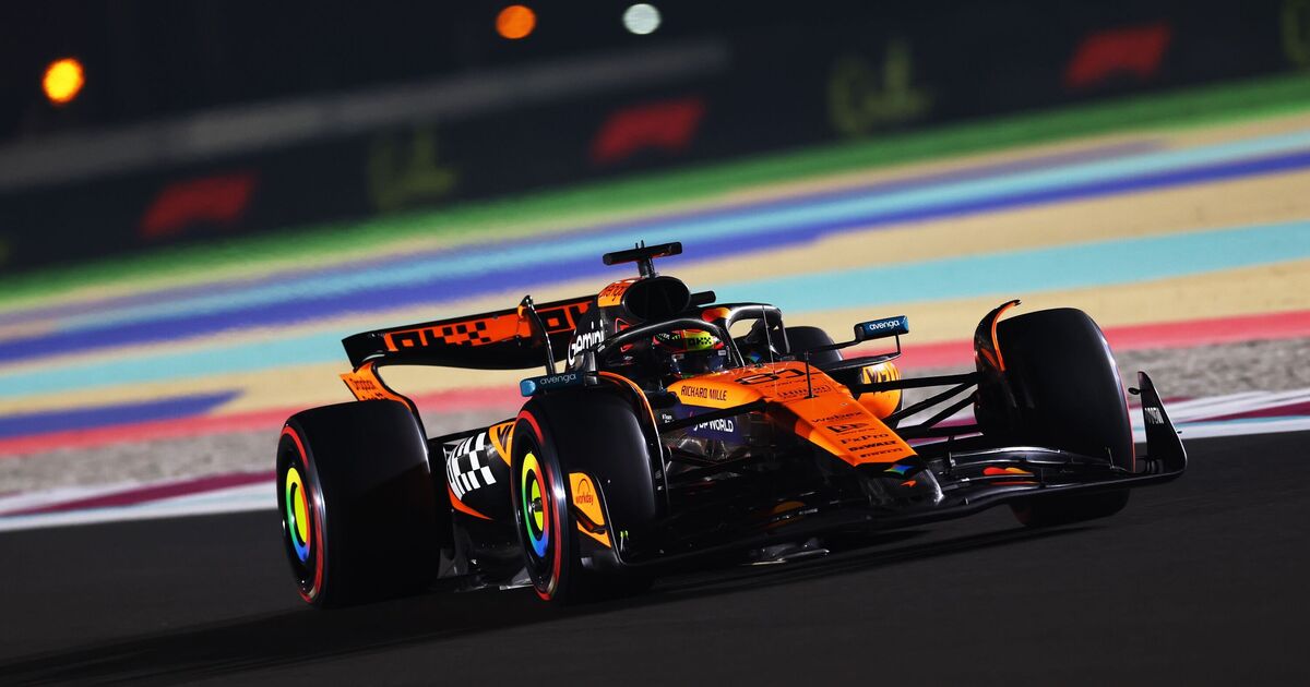 Qatar GP qualifying results as Piastri beats Norris and Hamilton slips up