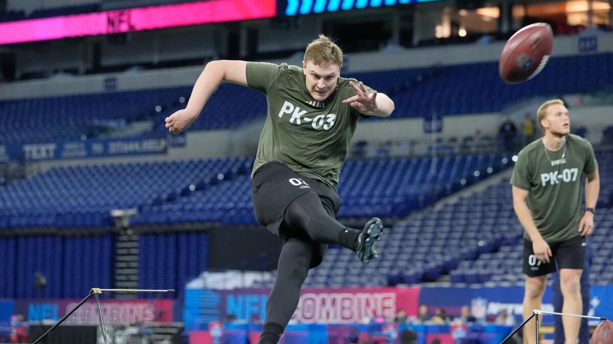 Rams sign Harrison Mevis to compete for kicking job with Joshua Karty