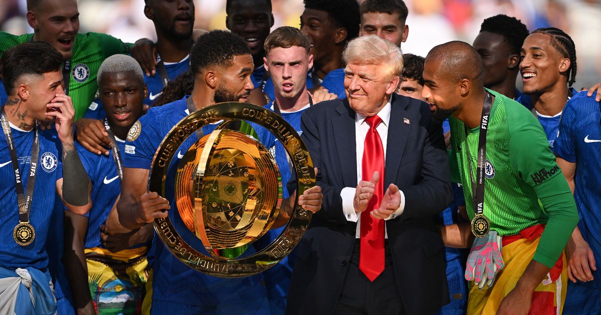 England star Reece James reveals his plan to deal with Donald Trump at the World Cup - The Mirror
