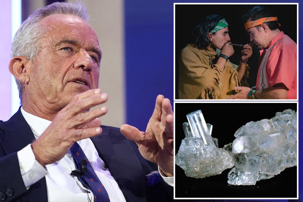 RFK Jr. allegedly smokes powerful psychedelic that gives people...
