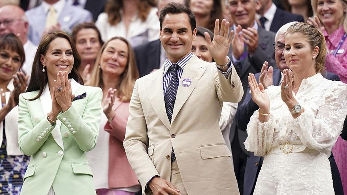 Roger Federer joins International Tennis Hall of Fame in first year of eligibility