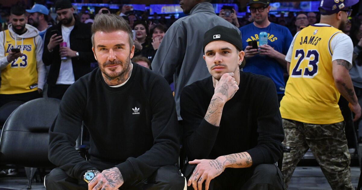 Romeo Beckham confirms dad David's new name after knighthood