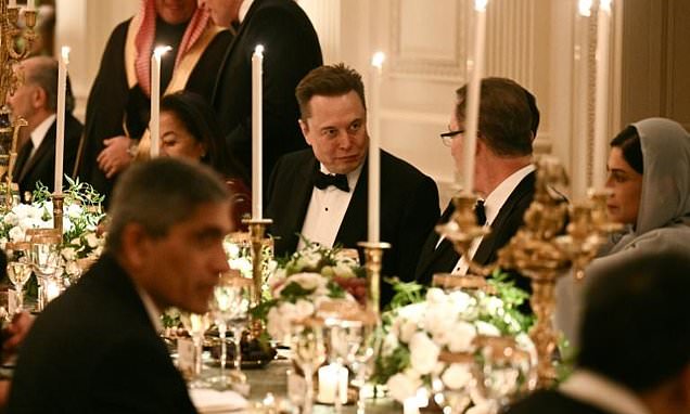 Ronaldo and Musk attend Trump's dinner with Saudi prince