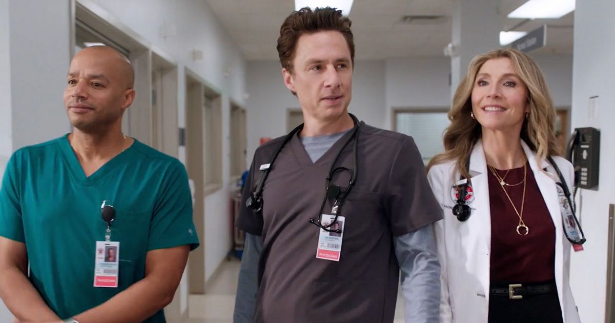 Scrubs fans go wild as first-look at highly-anticipated revival unveiled - The Mirror