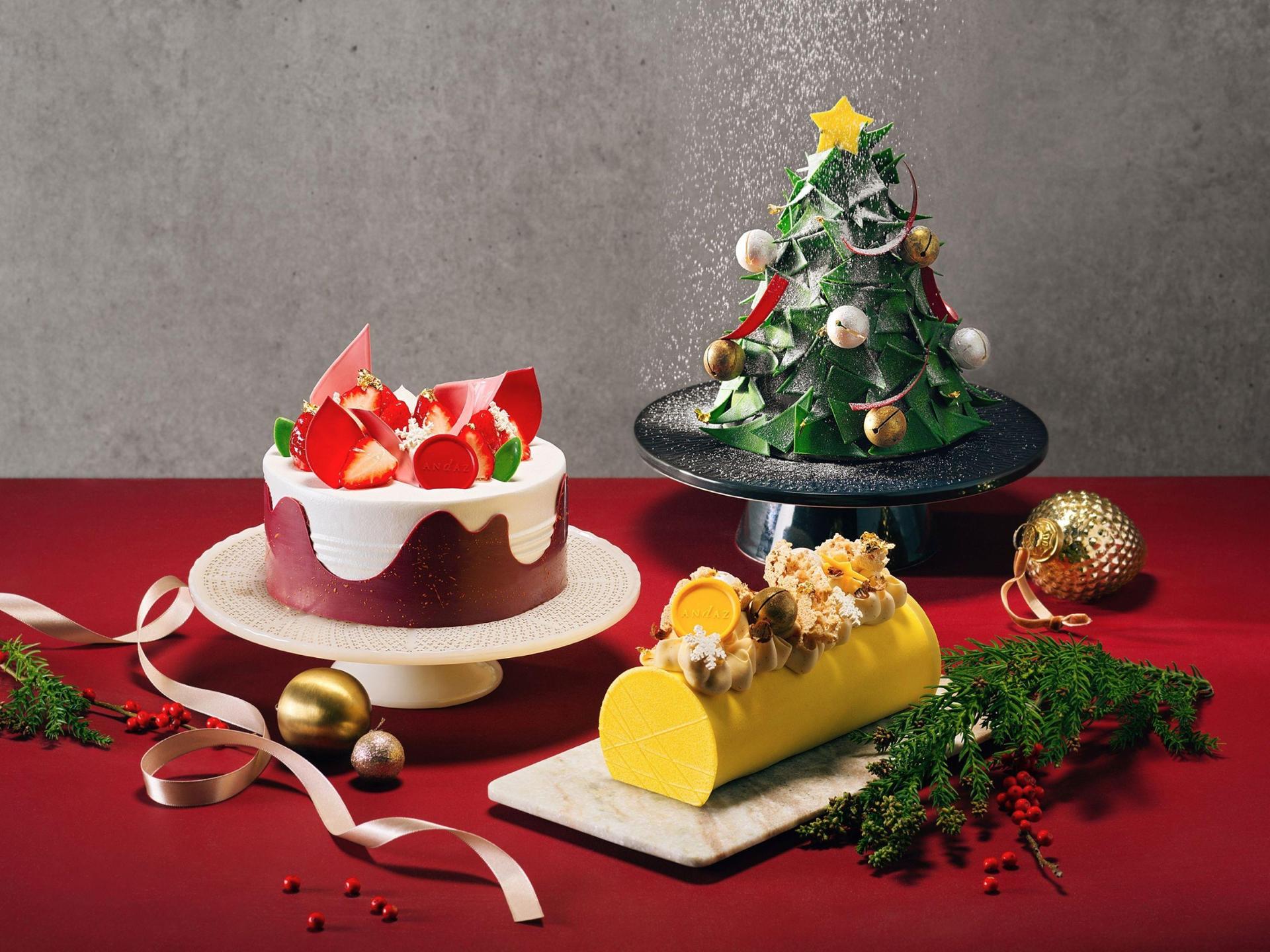 Hotels showcase luxury Christmas cakes to celebrate year-end festivities - The Korea Times