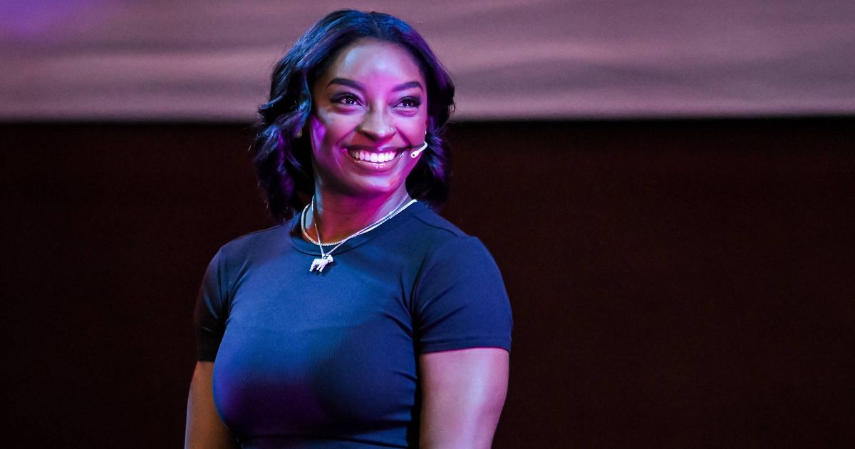 Simone Biles boob job explained as Olympics superstar says 'obviously you notice them' - Daily Star