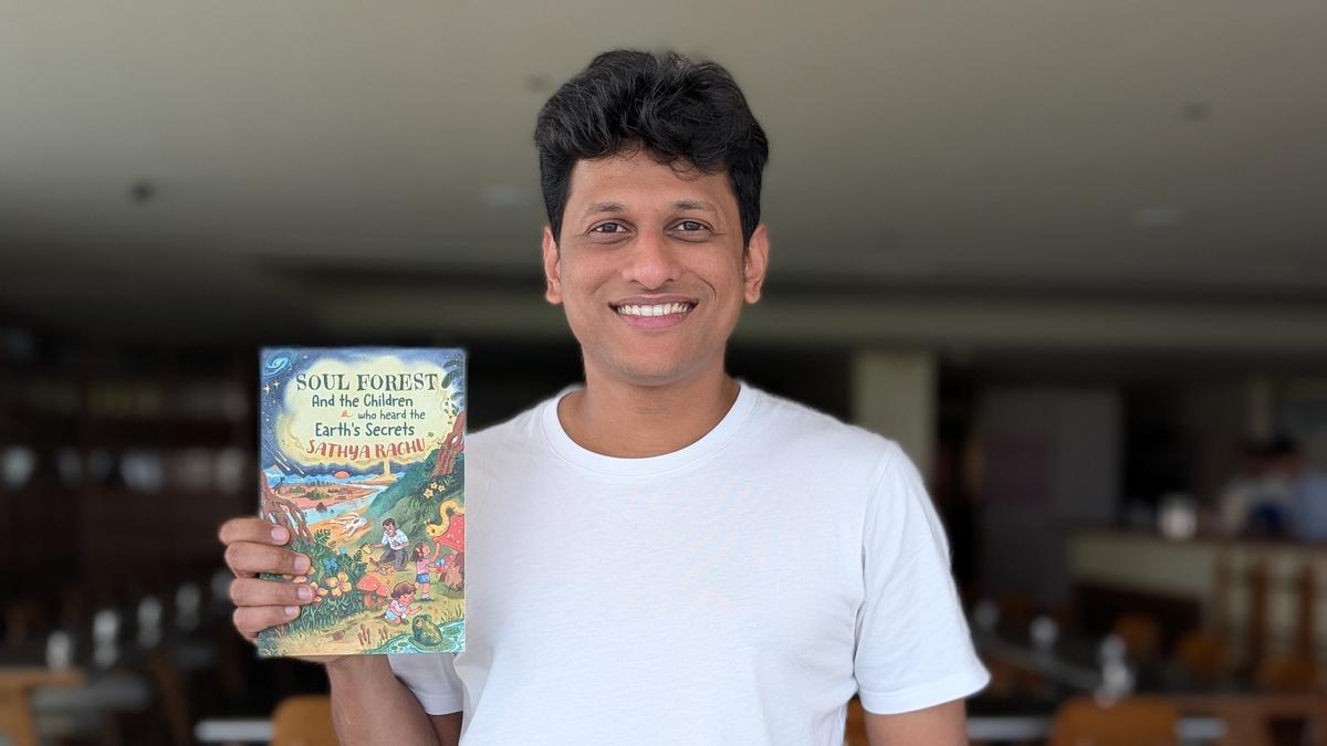 The illustrated book 'Soul Forest And the Children Who Heard the Earth's Secrets' is a time travel through Earth's story