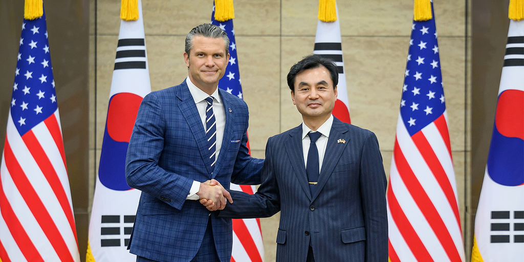 Hegseth applauds South Korea's plan to take larger role in defense against North Korean aggression