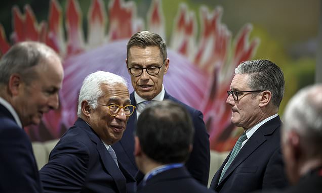 Starmer and other Ukraine allies say US-drafted plan 'will require...