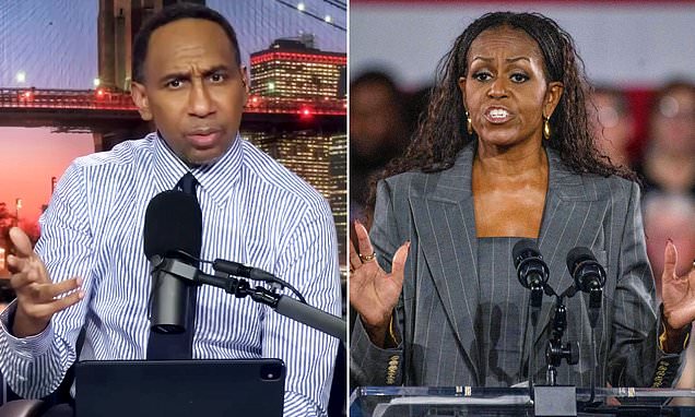 Stephen A. Smith challenges Michelle Obama's female president claim