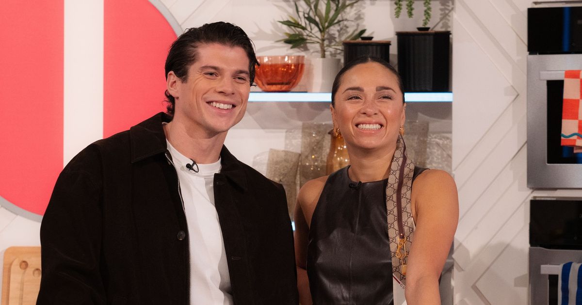 Strictly's Lewis Cope and Katya Jones spotted in 'tense exchange' on break from rehearsals - The Mirror