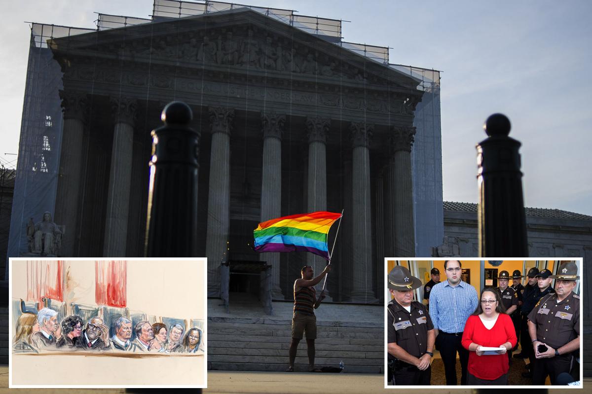 Supreme Court weighs Kim Davis' appeal to overturn decision...