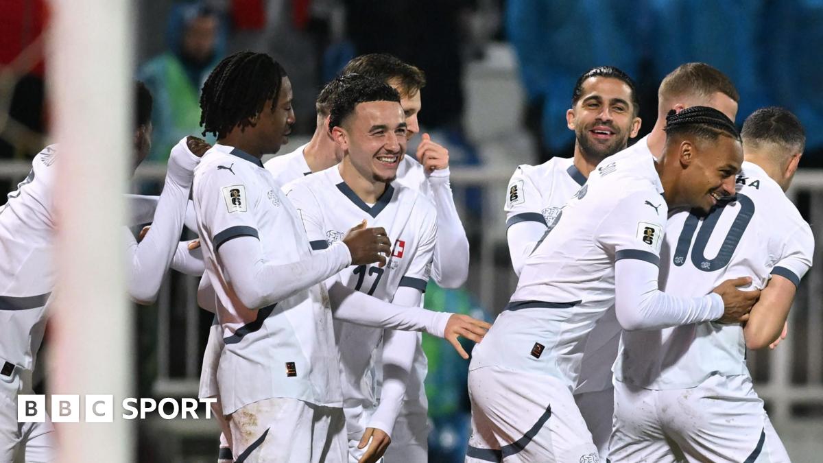 Kosovo 1-1 Switzerland: Swiss reach World Cup despite draw in Kosovo
