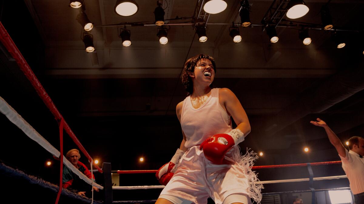 Review: Sydney Sweeney swings big in 'Christy,' but the movie undercuts her commitment