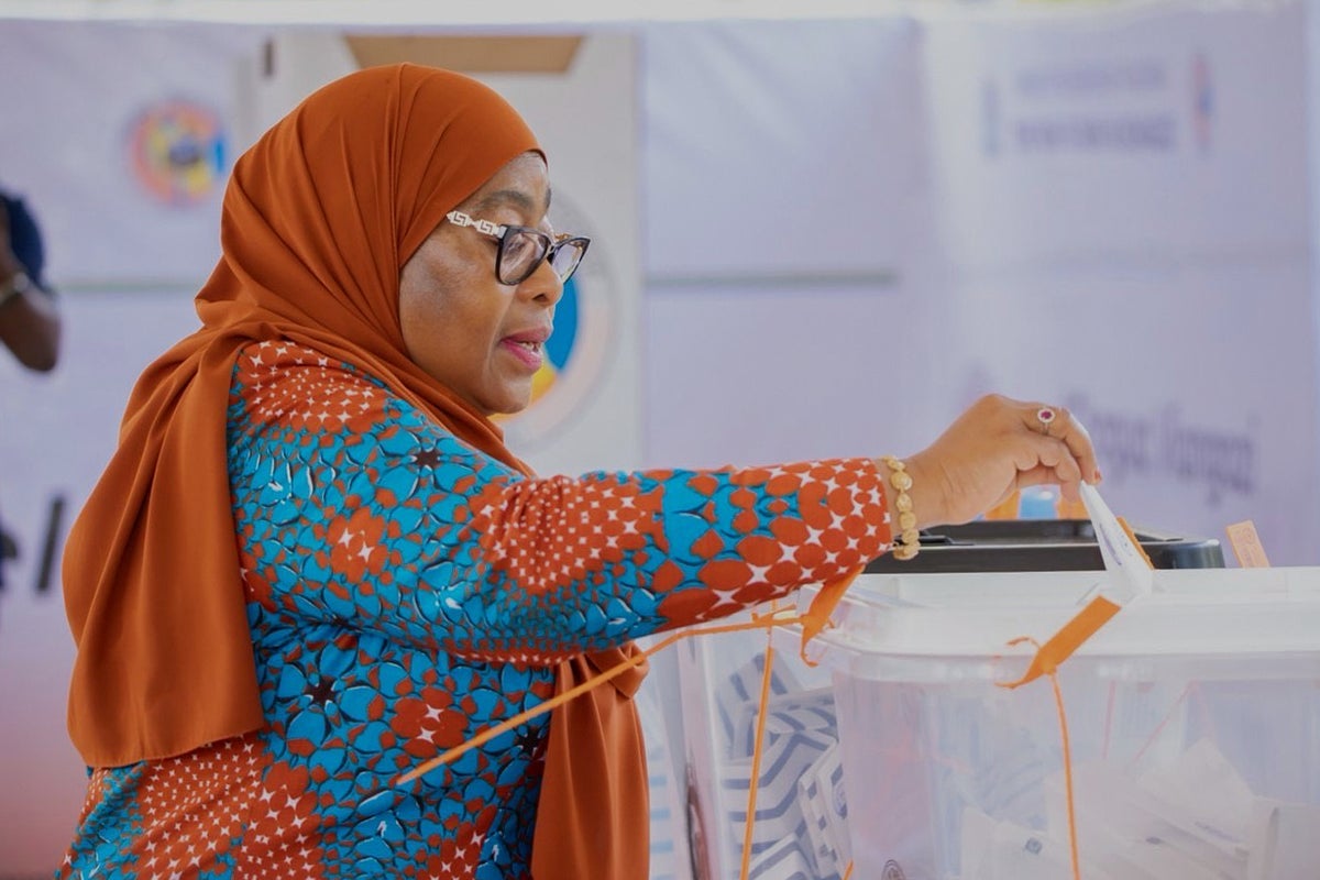 Tanzania's President Hassan sworn in after election sparks deadly protests