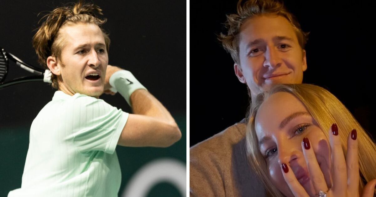 Tennis star with famous family gets engaged to daughter of Ballon d'Or winner