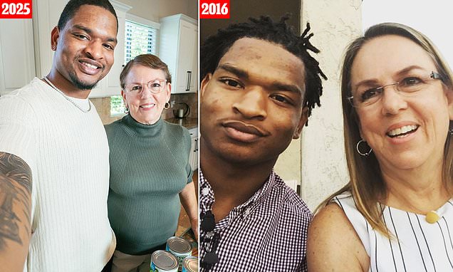 Thanksgiving grandma and accidental guest mark 10th holiday together