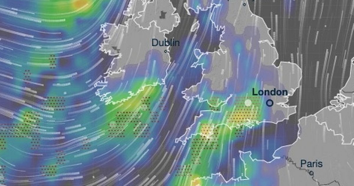 UK weather maps show exact time thunderstorms to rage across most of the nation - The Mirror