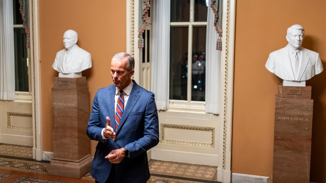 Thune: 'I certainly don't agree' with Trump suggesting death penalty for Democrats