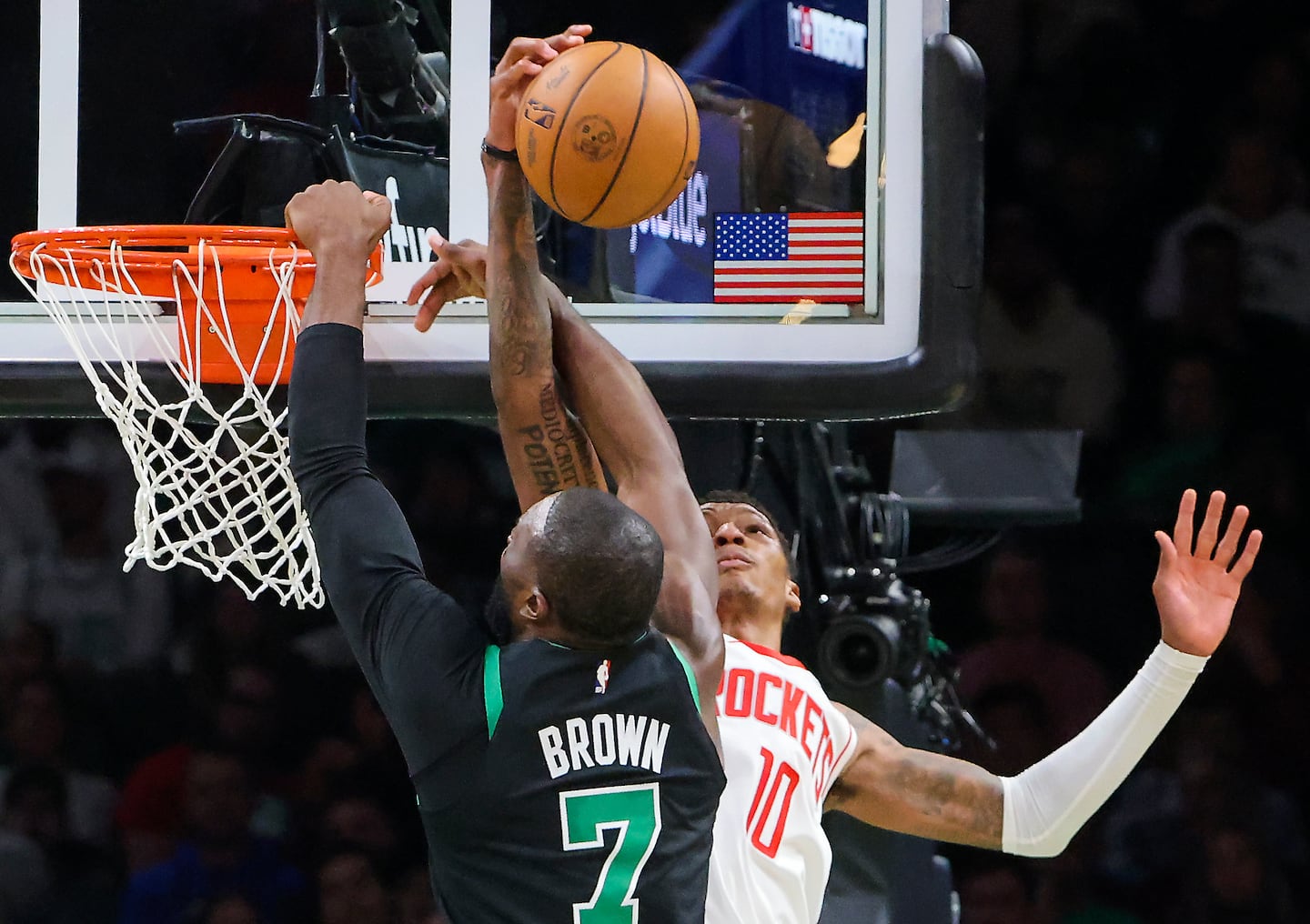 Rockets run wild on tired Celtics to take a blowout win at the Garden - The Boston Globe