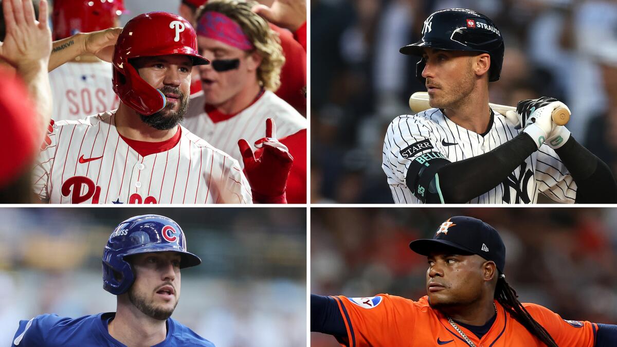 MLB free-agent tracker: Sluggers Cody Bellinger, Kyle Tucker and Kyle Schwarber head the list