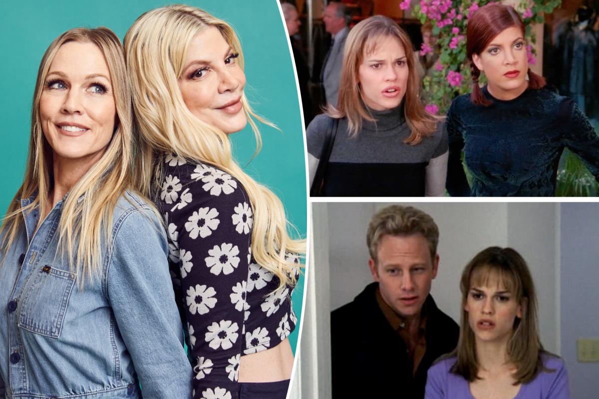Tori Spelling, Jennie Garth reveal why they think Hilary Swank was...
