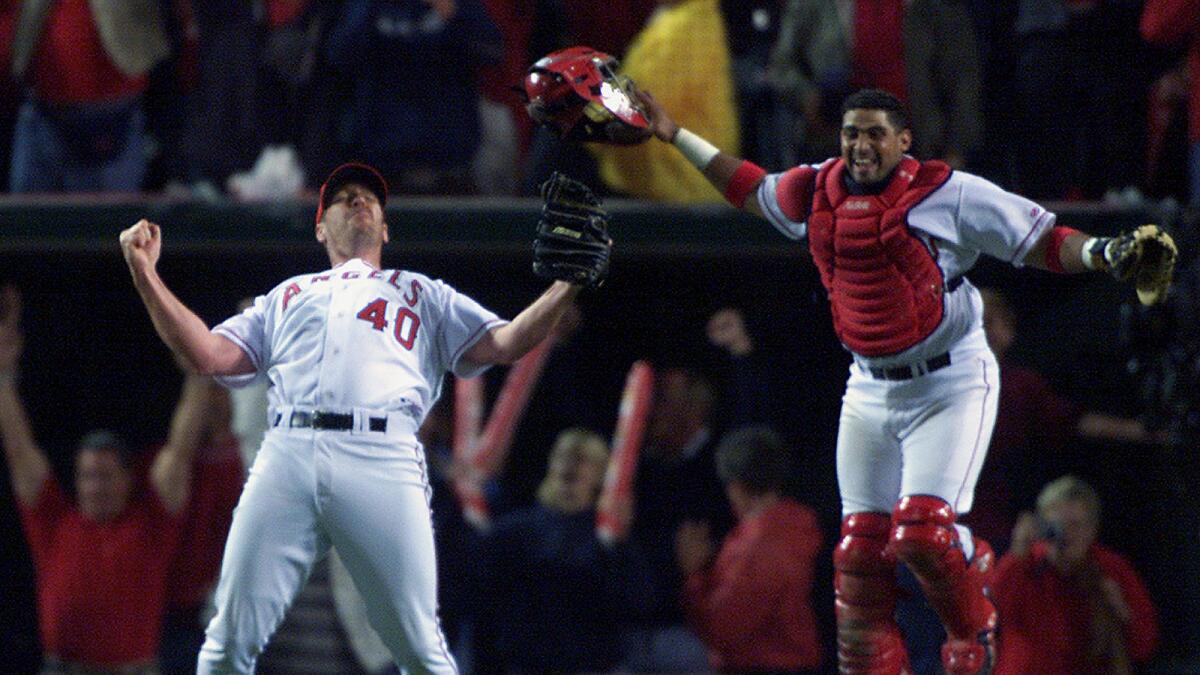 Commentary: Troy Percival, Angels World Series hero, is trying to build a winner in Long Beach