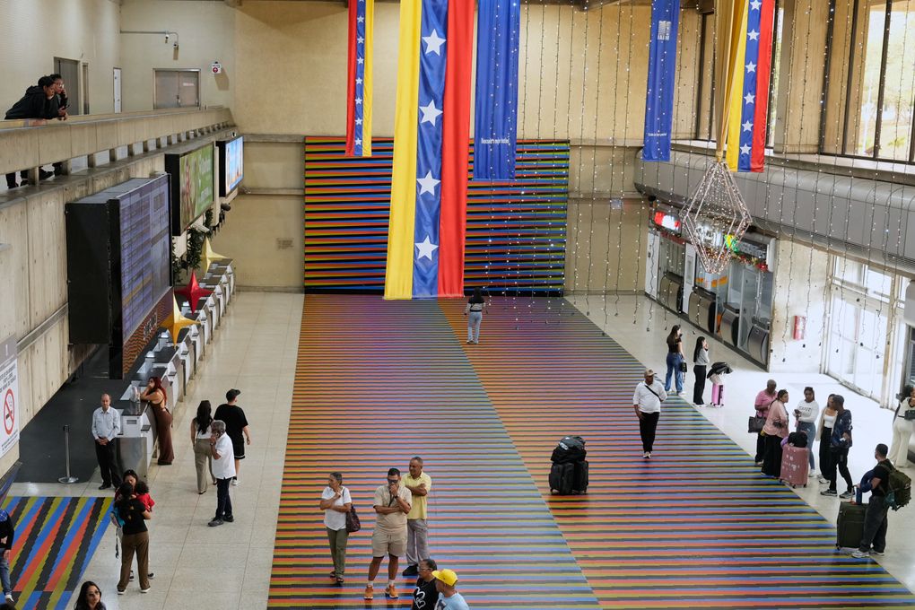 Trump says Venezuela's airspace should be viewed as closed. It's not clear what that means
