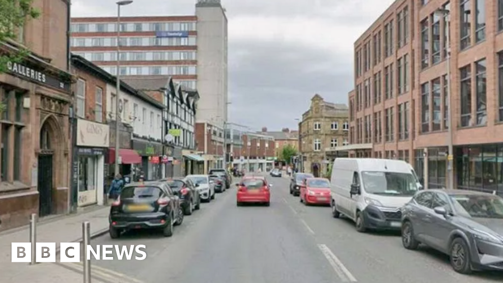 Two badly injured and one arrested in Altrincham street attack