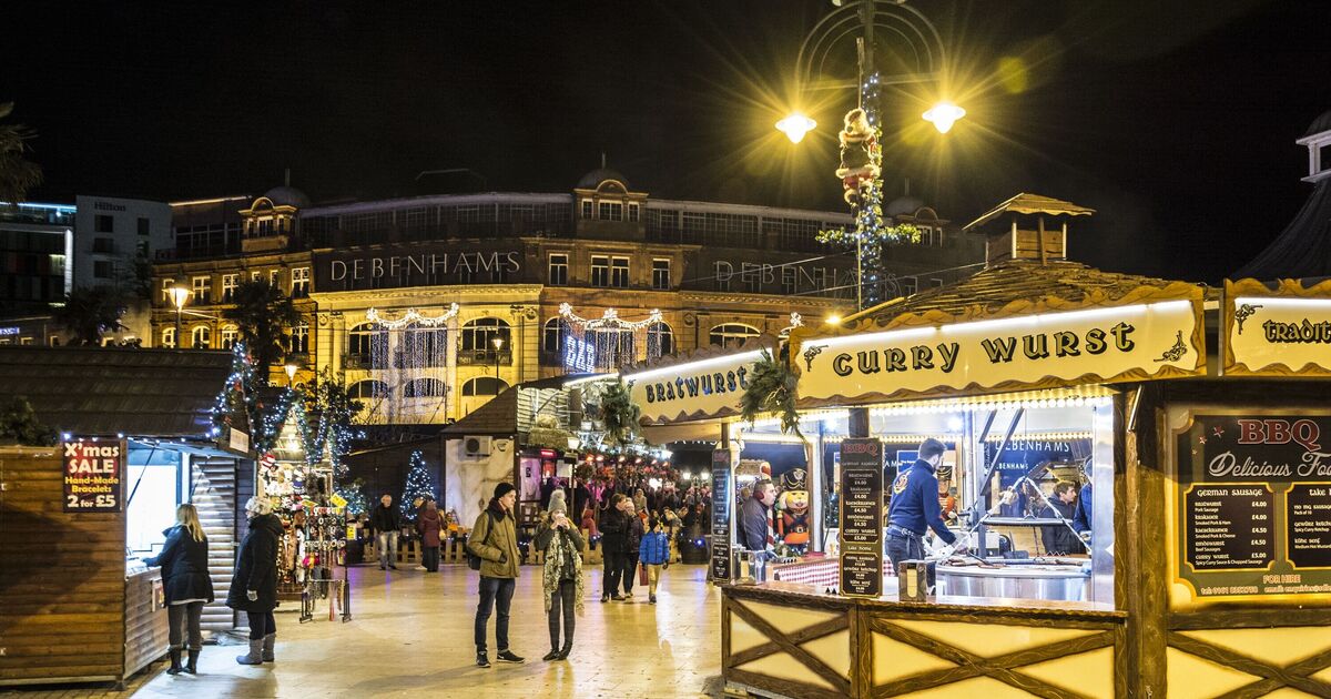 Beautiful UK seaside town with one of a kind Christmas market opening this week