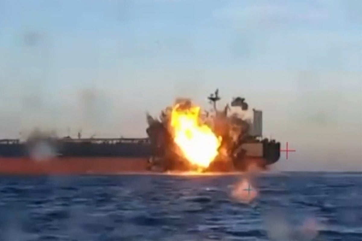 Ukraine drones strike Russian oil tankers in Black Sea