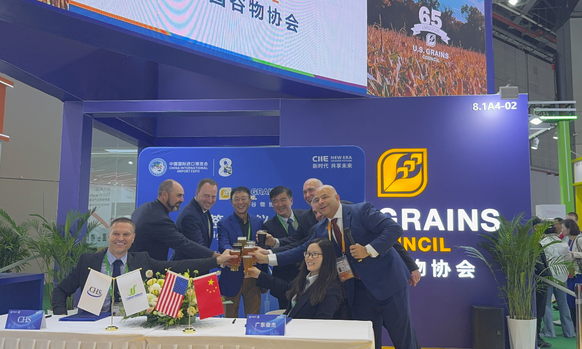US farmers flock to CIIE, eyeing return to Chinese market: 'We're not going anywhere'