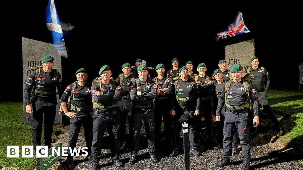 Wiltshire veteran joins John O'Groats to Land's End speed march