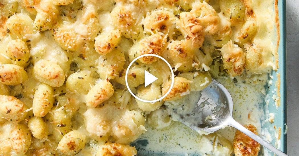 Video: Gnocchi Gratin