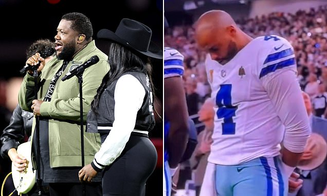 NFL fans go wild over 'most beautiful rendition' of national anthem