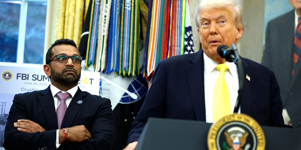 White House calls MS NOW story about Trump considering firing Kash Patel 'completely made up'