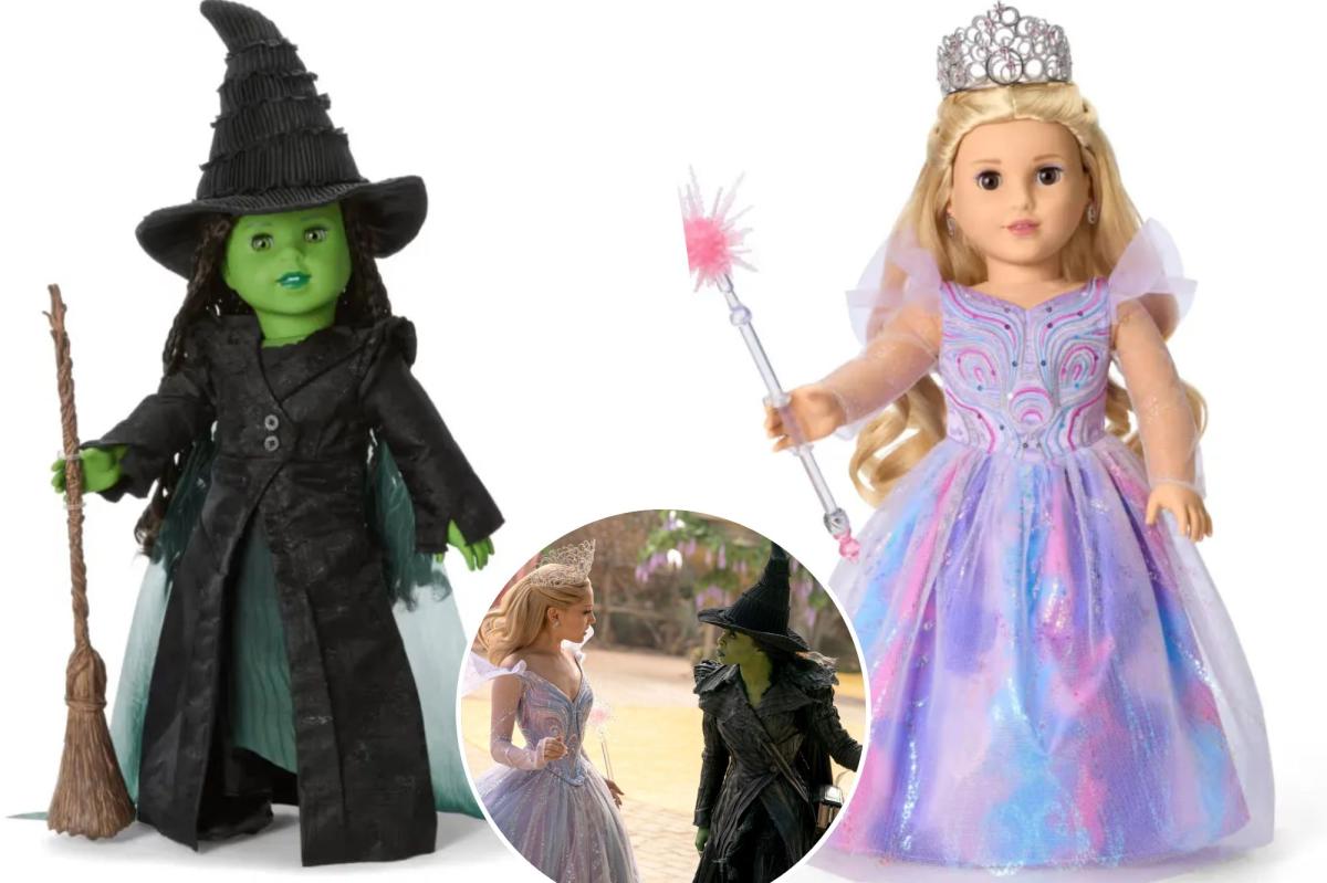 'Wicked' American Girl dolls are the hottest holiday toy of 2025  -- ...