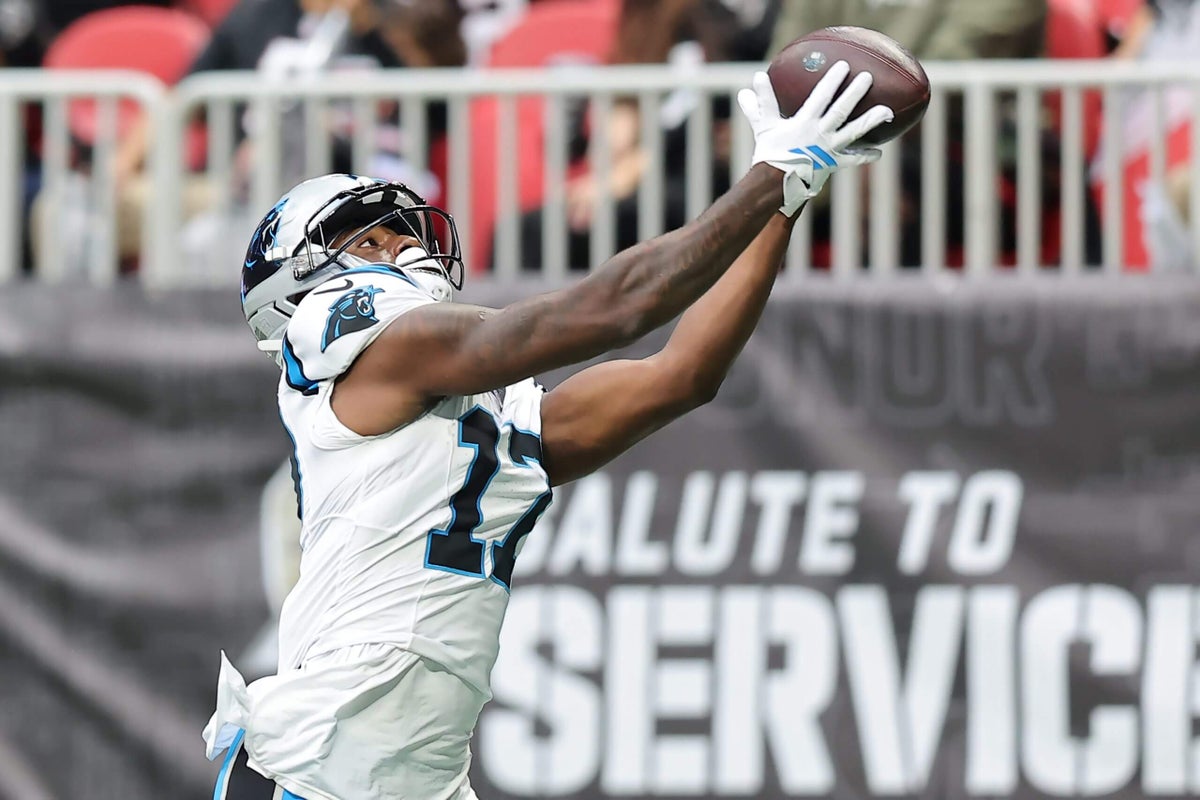 Xavier Legette brought Dolla Bill back vs. Falcons. Is the Panthers WR back, too?