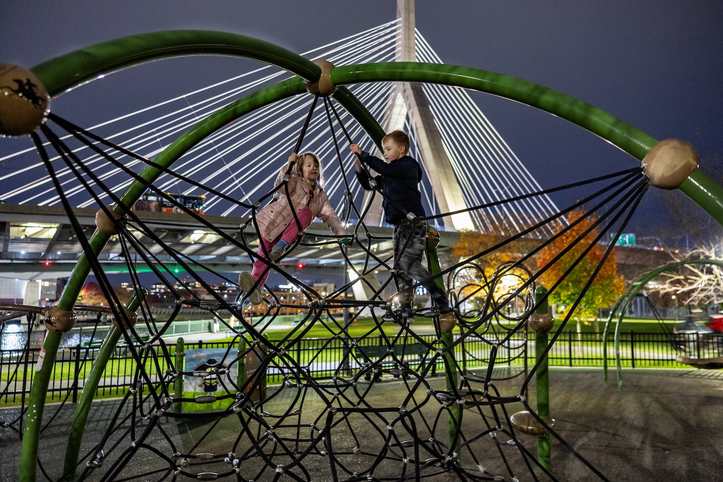 What's underneath the Zakim Bridge? A surprisingly serene corner of the city. - The Boston Globe