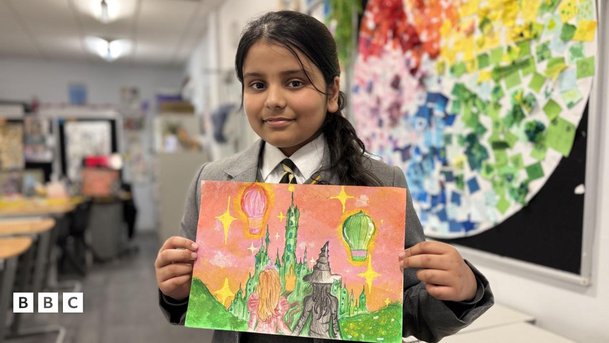11-year-old's artwork shown in cinemas before Wicked: For Good