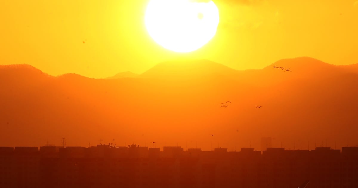 First 2026 Sunrise at Dokdo at 7:26 a.m.