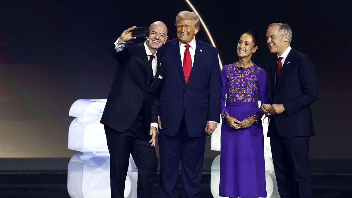 BBC World Service - Newshour, The 2026 World Cup draw takes place in Washington DC