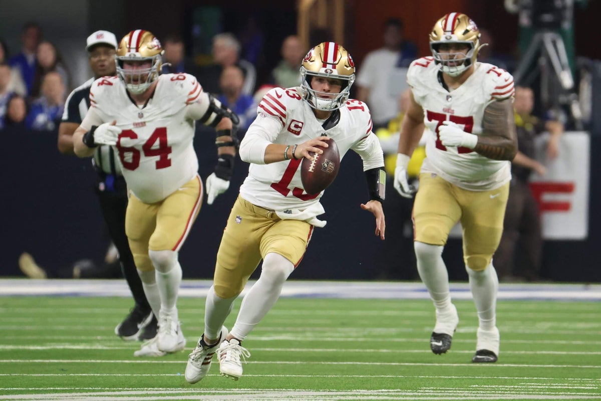 No Super Bowl talk at 49ers' offseason gathering. Now they can reach it without leaving home