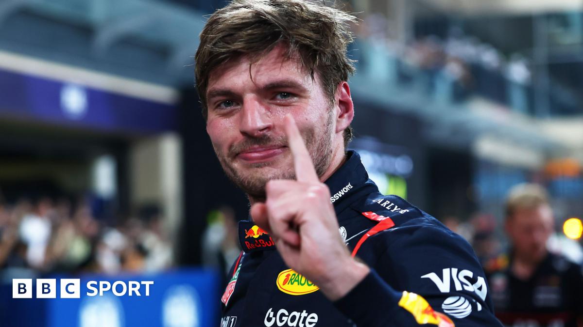 Abu Dhabi Grand Prix: Max Verstappen beats Lando Norris and Oscar Piastri to pole position for title decider